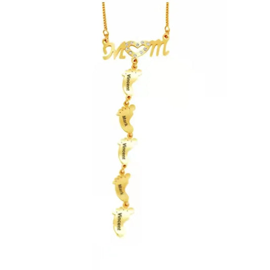Baby Feet Necklace