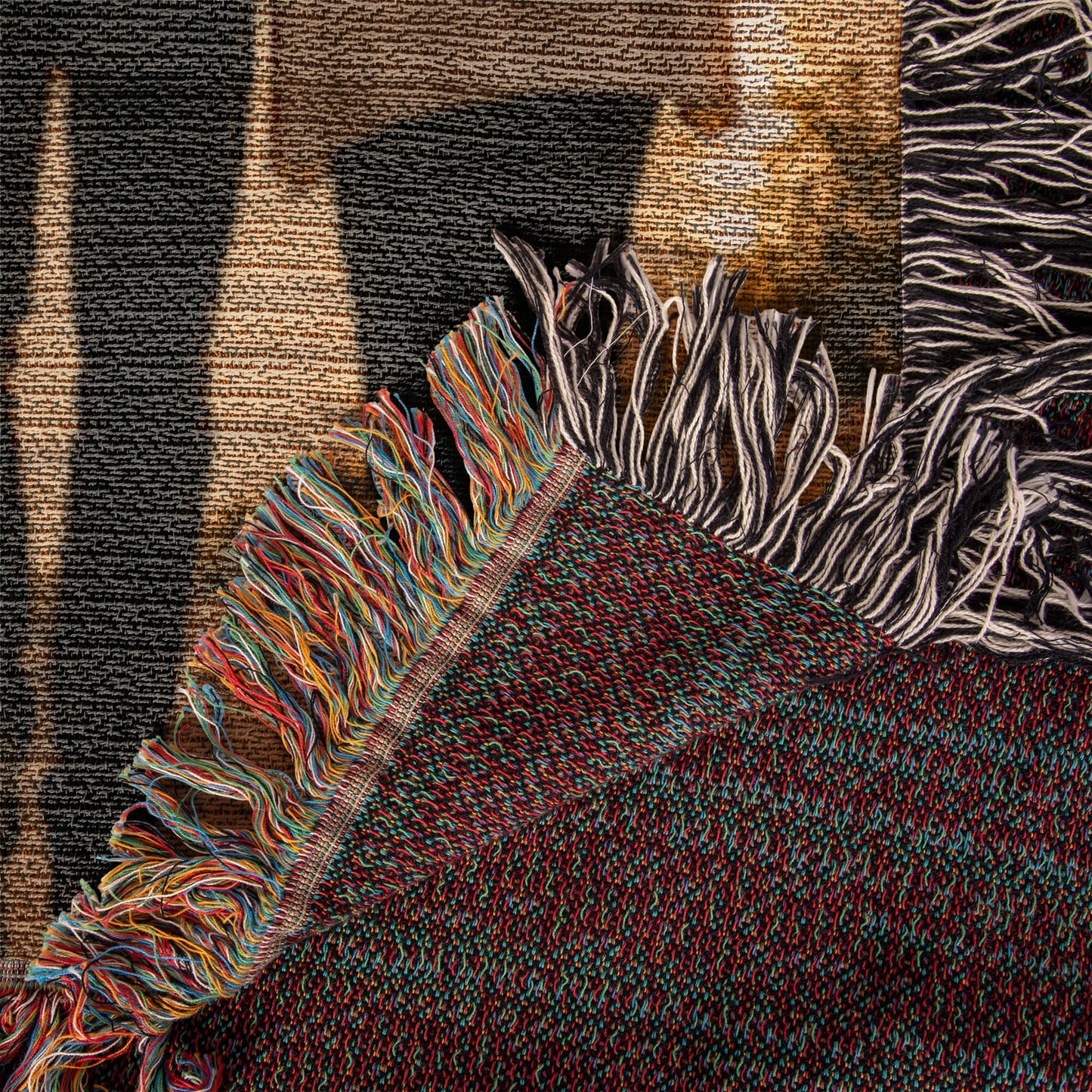 To My Son From Mom Heirloom Woven Blanket – Heartfelt Mother-Son Gift, Sentimental Keepsake