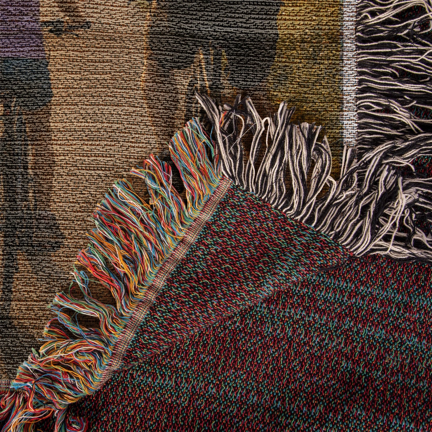 To My Dad From Daughter Heirloom Woven Blanket – A Heartfelt Gift From Daughter to Father, Sentimental Father Keepsake