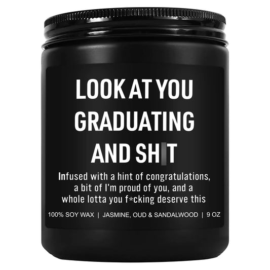 Funny Graduation Candle